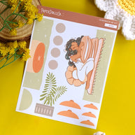 Placid | Sweet Dreams | Hobonichi A6 Daily Sticker Kit - a050