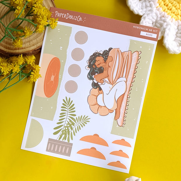 Placid | Sweet Dreams | Hobonichi A6 Daily Sticker Kit - a050
