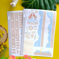 Peaceful | Sweet Dreams | Hobonichi Cousin Weekly Kit - hcwk086