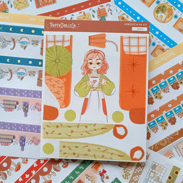 Home | Fabulous Fall | Hobonichi A6 Daily Sticker Kit - a056