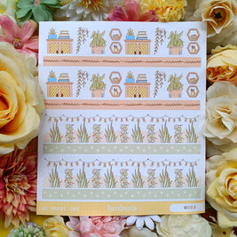 Paperdollzco | A5 Border Sticker | w003