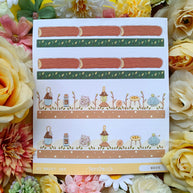 Paperdollzco | A5 Border Sticker | w005