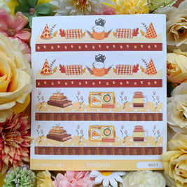 Paperdollzco | A5 Border Sticker | w007