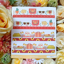 Paperdollzco | A5 Border Sticker | w017