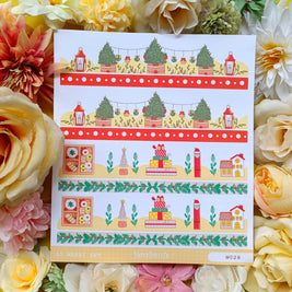 Paperdollzco | A5 Border Sticker | w028