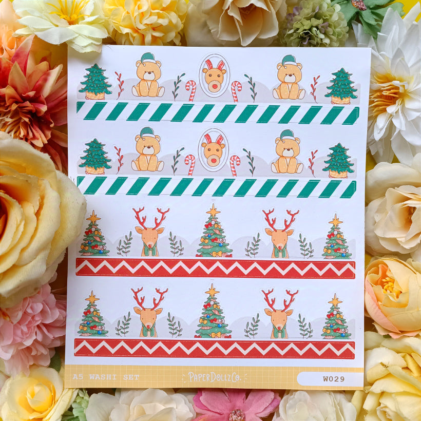 Paperdollzco | A5 Border Sticker | w029