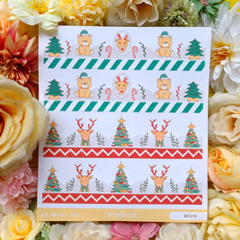 Paperdollzco | A5 Border Sticker | w029