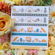 Paperdollzco | A5 Border Sticker | w042
