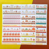 Paperdollzco | A5 Border Sticker | w012