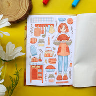 Fabulous Fall | PaperDollzCo | Sticker Book | CB063