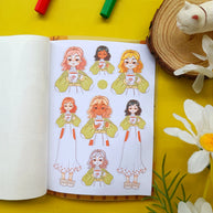 Fabulous Fall | PaperDollzCo | Sticker Book | CB063