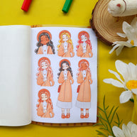 Fabulous Fall | PaperDollzCo | Sticker Book | CB063