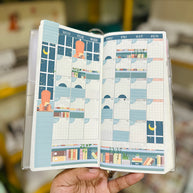 Books | Hobonichi Weeks Monthly Stickers ( set of 2 ) | hwm006