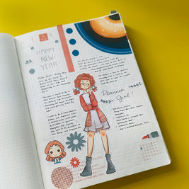 Blushing | Spring | Collection Sticker | C135