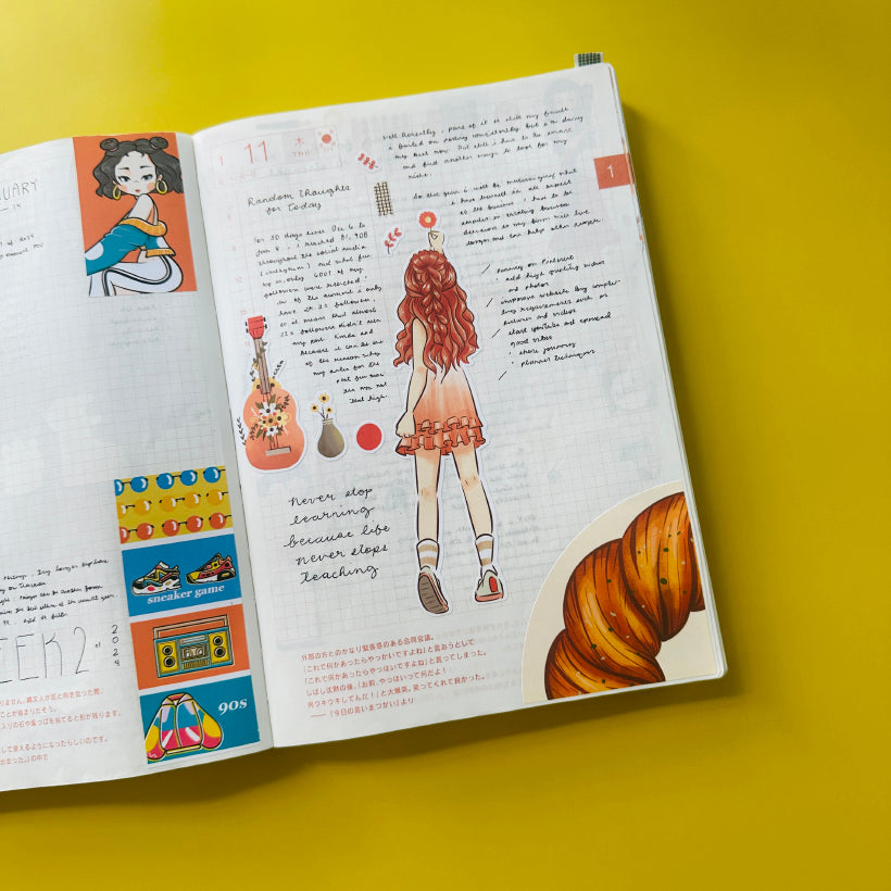 Vibrant | Spring | Collection Sticker | C138