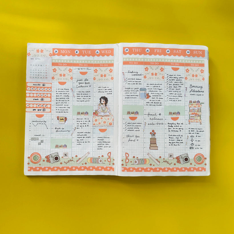 Planning | Love Yourself | Hobonichi Cousin Weekly Kit | hcwk011