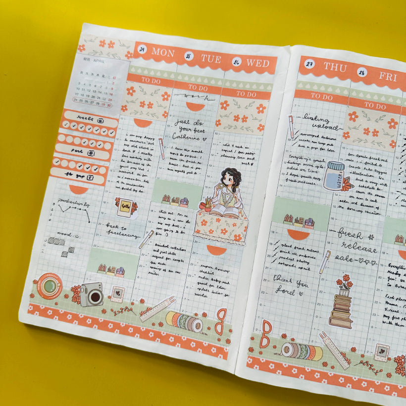 Planning | Love Yourself | Hobonichi Cousin Weekly Kit | hcwk011