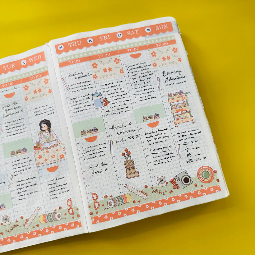 Planning | Love Yourself | Hobonichi Cousin Weekly Kit | hcwk011