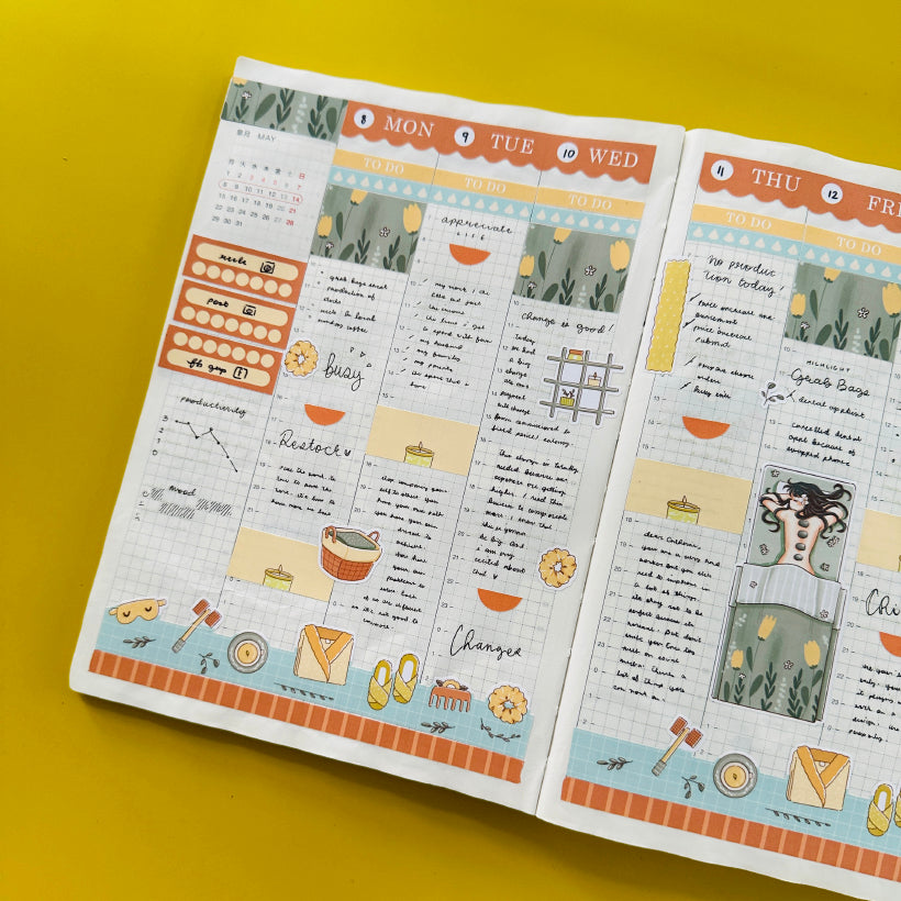 Massage | Love Yourself | Hobonichi Cousin Weekly Kit | hcwk012