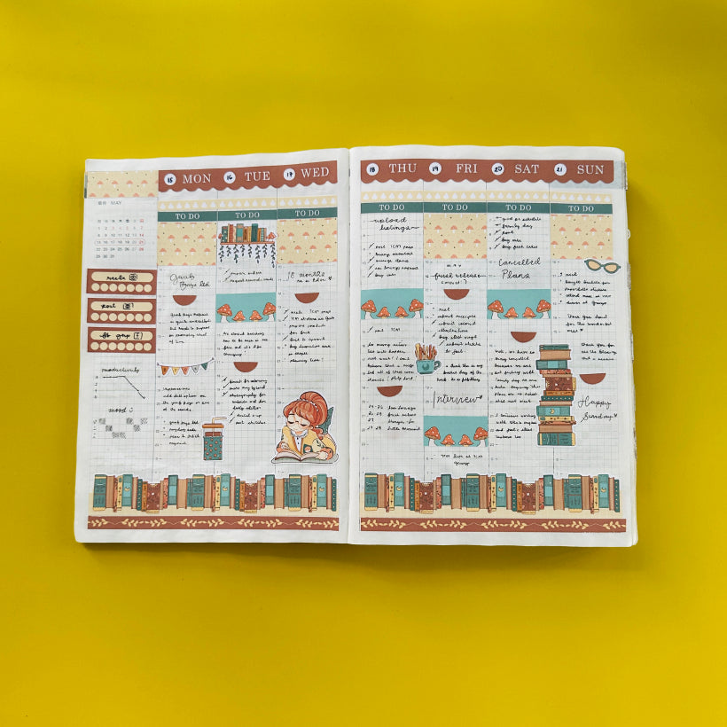 Biblio | Love Yourself  | Hobonichi Cousin Weekly Kit | hcwk014