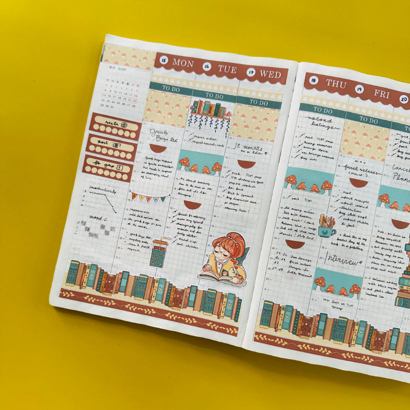Biblio | Love Yourself  | Hobonichi Cousin Weekly Kit | hcwk014