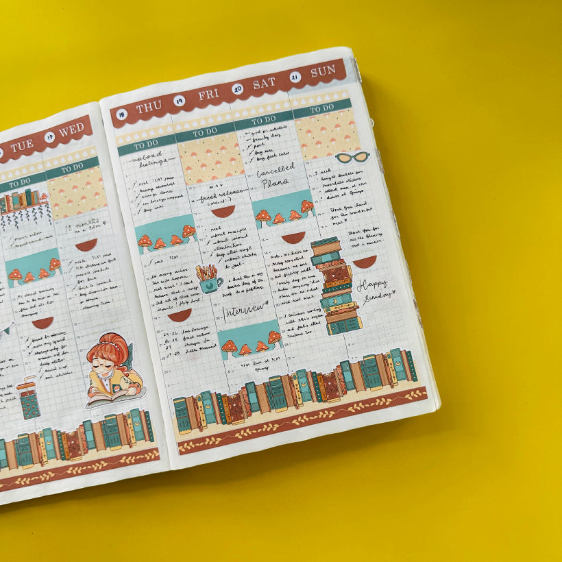 Biblio | Love Yourself  | Hobonichi Cousin Weekly Kit | hcwk014