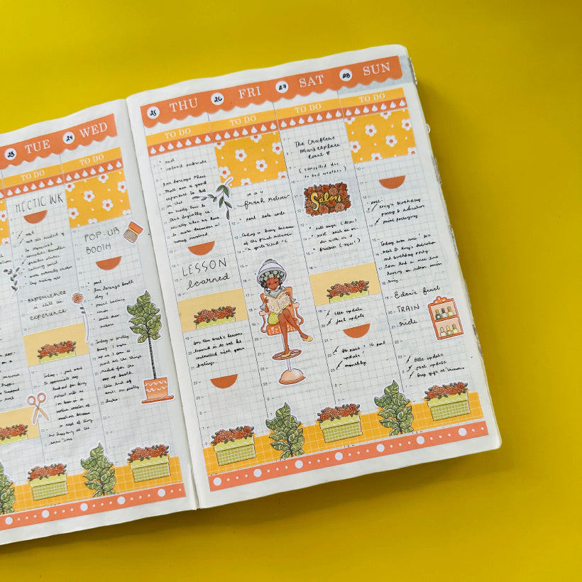 Salon | Love Yourself | Hobonichi Cousin Weekly Kit | hcwk015