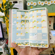 Flower | Hobonichi Weeks Monthly Stickers ( set of 2 ) | hwm002