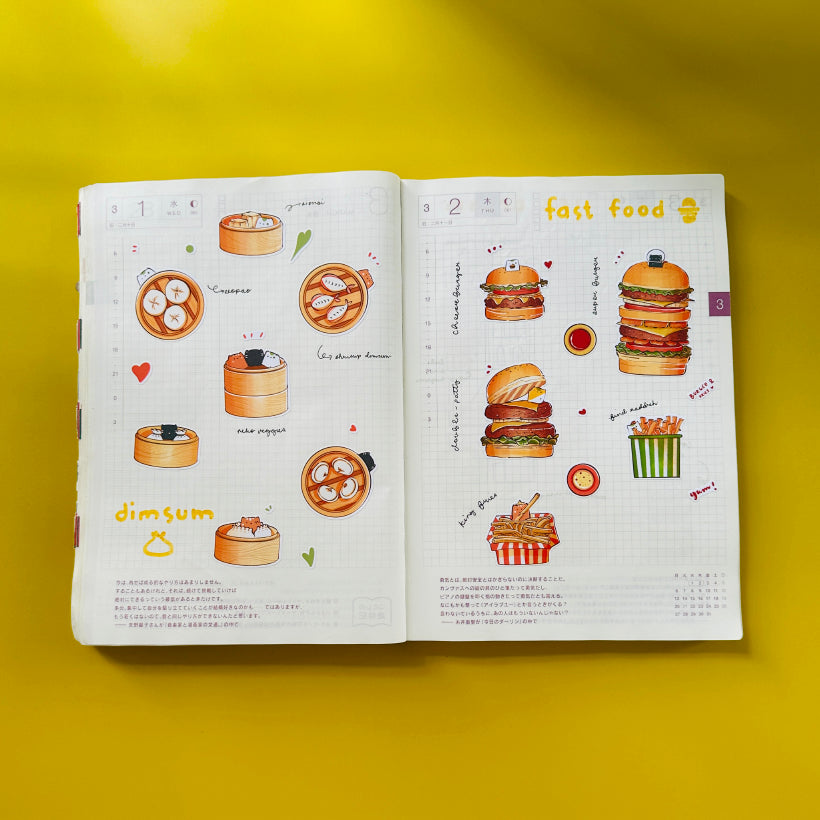 Dimsum  Stickers | Neko Veggies Food