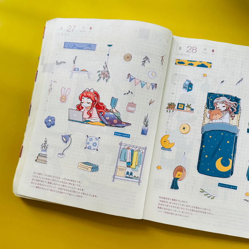 Binge-watch | Home Buddy | Collection Stickers | C309