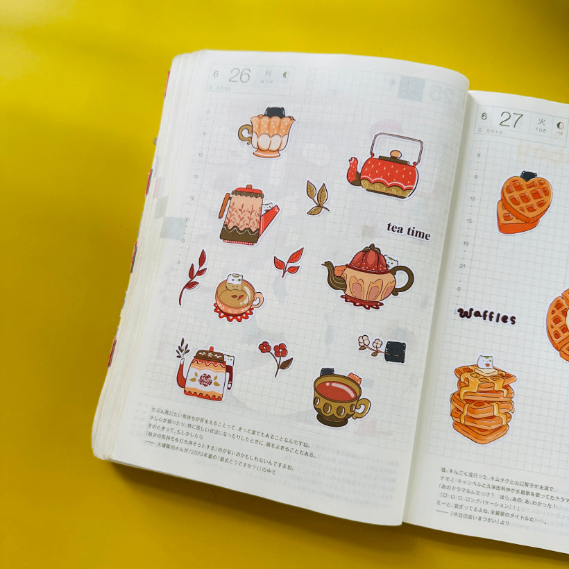 Ramen Stickers | Neko Veggies Food