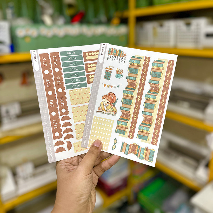Biblio | Love Yourself  | Hobonichi Cousin Weekly Kit | hcwk014