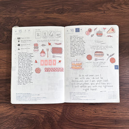 Cozy Harvest | Accent Sticker | PaperDollzCo | ac037