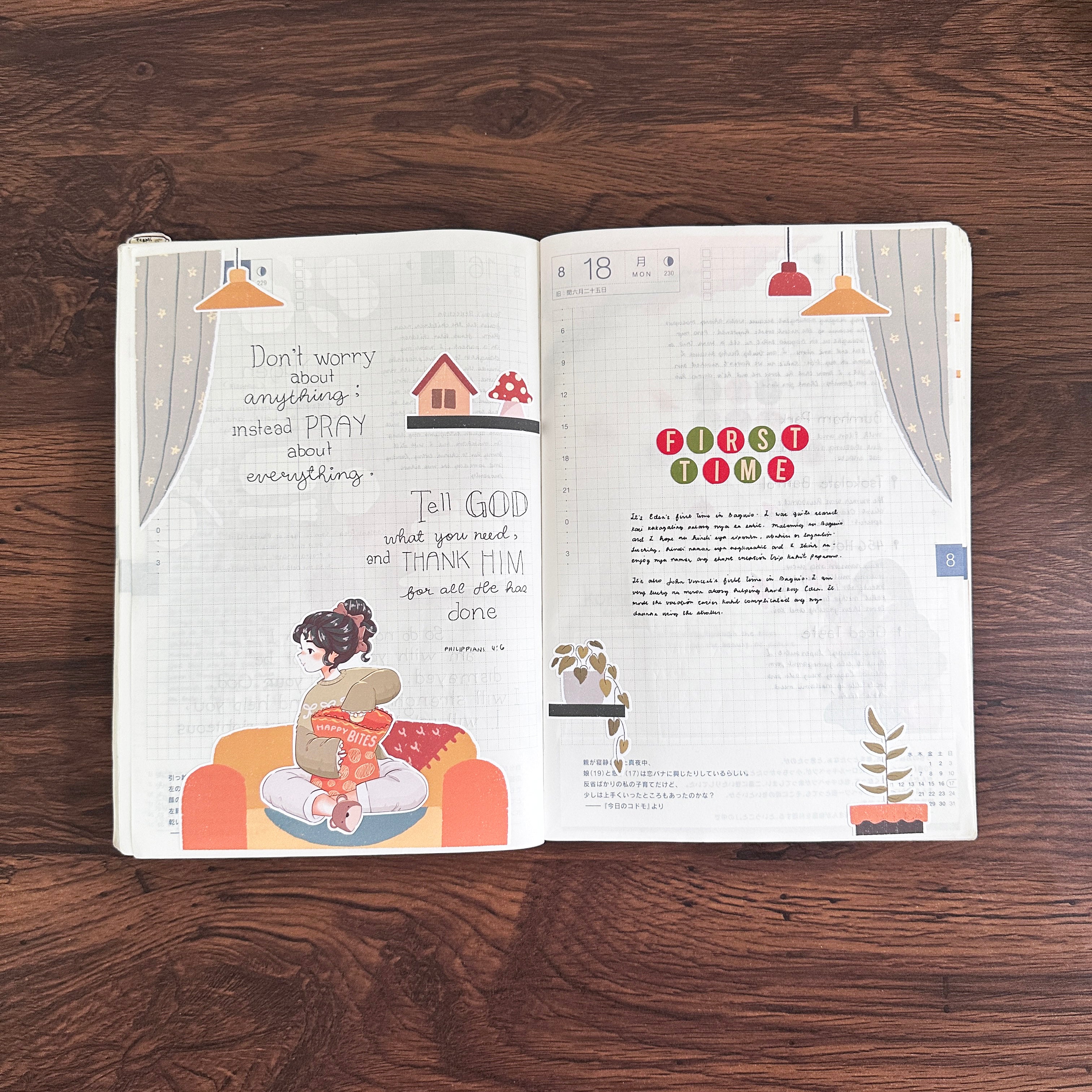 Cozy Harvest | Like a Story Book | Cousin Daily Sticker Kit | Cd084