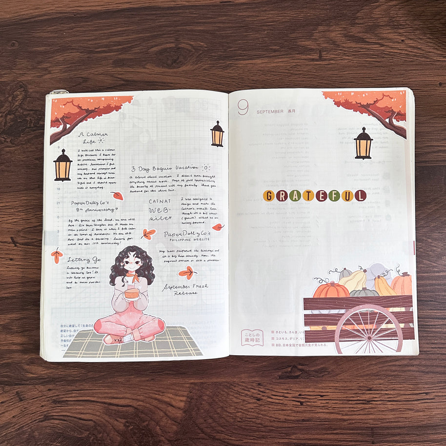 Cozy Harvest | Like a Story Book | Cousin Daily Sticker Kit | Cd083