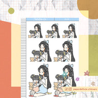 Mother and Daughter | Just Dolls Stickers | J135