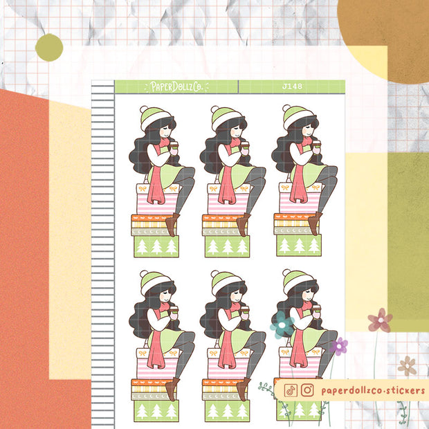Washi Christmas | Activity Sticker | J148