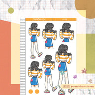 90's Nerd | Remember the 90's | Just Dolls Stickers | J150