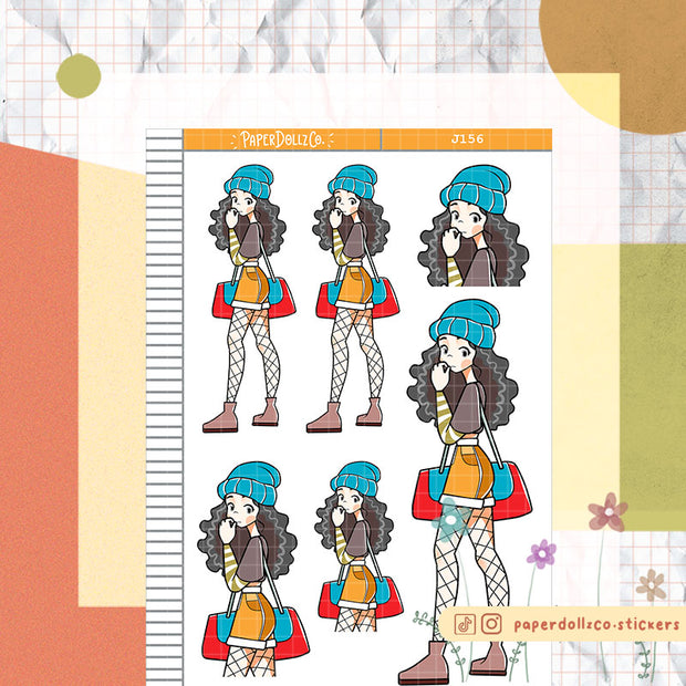 90s Pins | Back When 90's | Just Dolls Stickers | J156