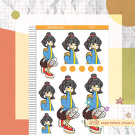 90's Fashion | Remember the 90's | Just Dolls Stickers | J157