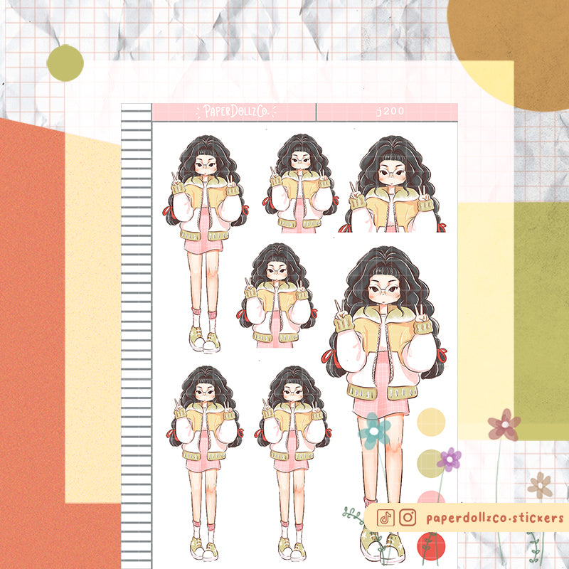 Chilly | Fall in Love | Just Dolls Sticker | j200