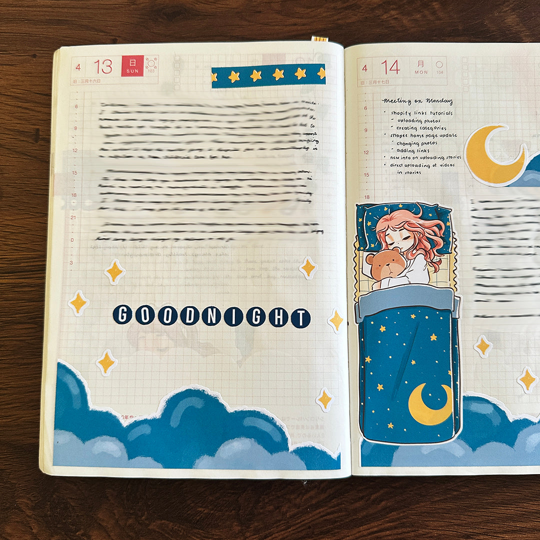 Letter Journal Sticker | Consonant | Beach Colors | PaperDollzCo | L008