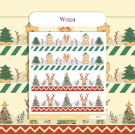 Paperdollzco | A5 Border Sticker | w029