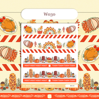 Paperdollzco | A5 Border Sticker | w030