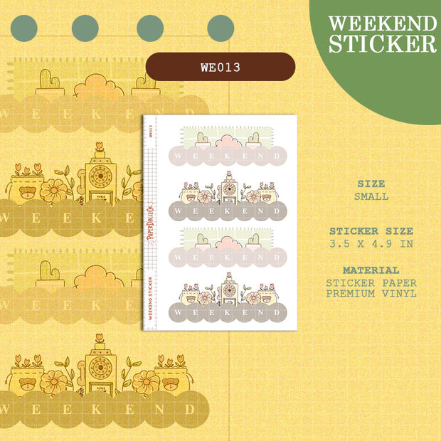PaperDollzCo | Weekend Stickers | we013