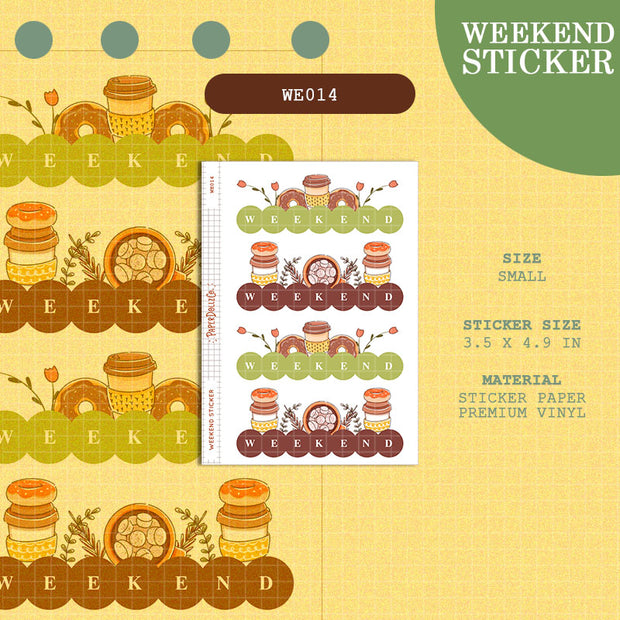 PaperDollzCo | Weekend Stickers | we014