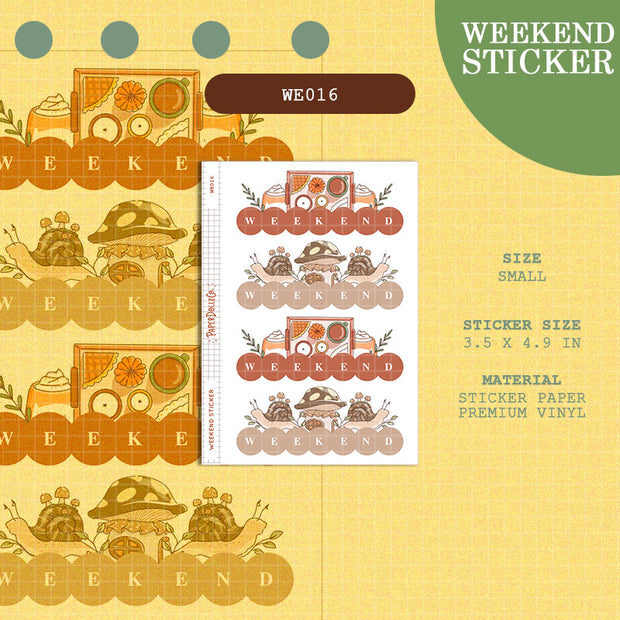 PaperDollzCo | Weekend Stickers | we016