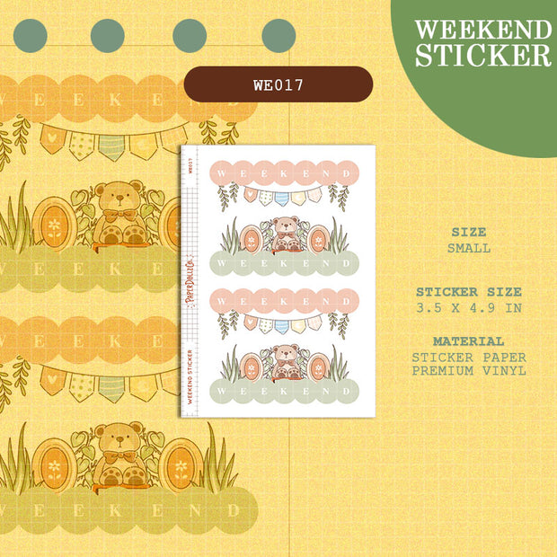 PaperDollzCo | Weekend Stickers | we017