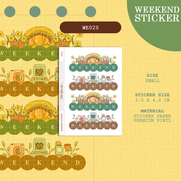 PaperDollzCo | Weekend Stickers | we020