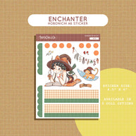 Enchanter | Enchanted | Hobonichi A6 Daily Sticker Kit - a001